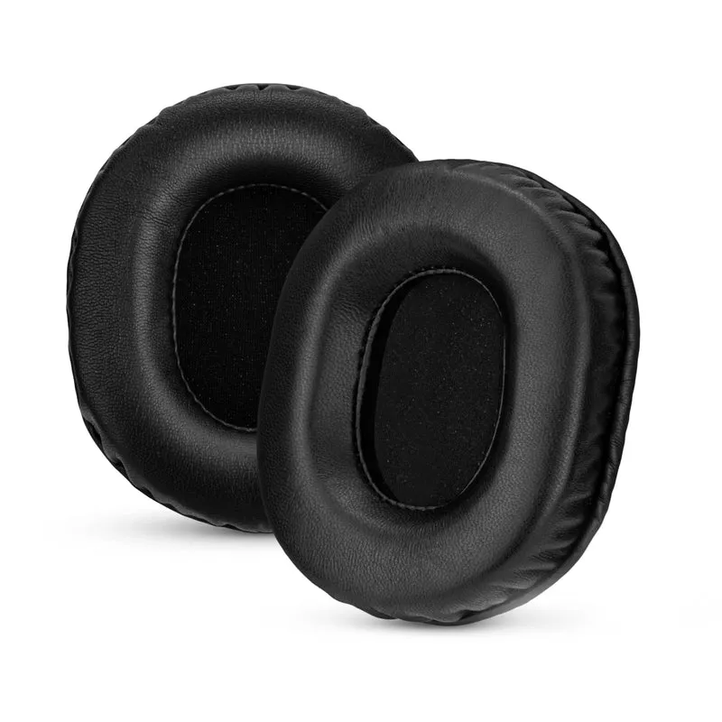 Cuscinetti auricolari di ricambio in vera pelle di pecora per cuffie Audio Technica ATH-M50X, M50xBT, M50RD, M40X, M30X, M20X. Morbida pelle e memory foam.