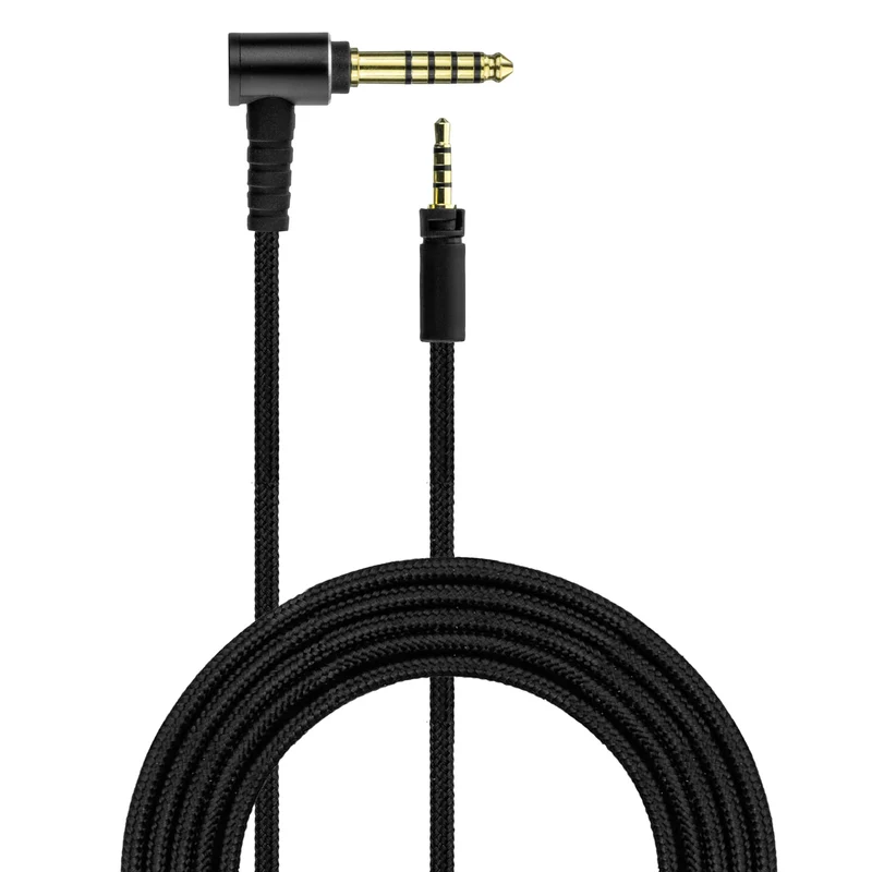 Cavo audio bilanciato compatibile con le cuffie Sennheiser Momentum – Jack placcati in oro bilanciati TRRRS da 2.5 mm a 4.4 mm