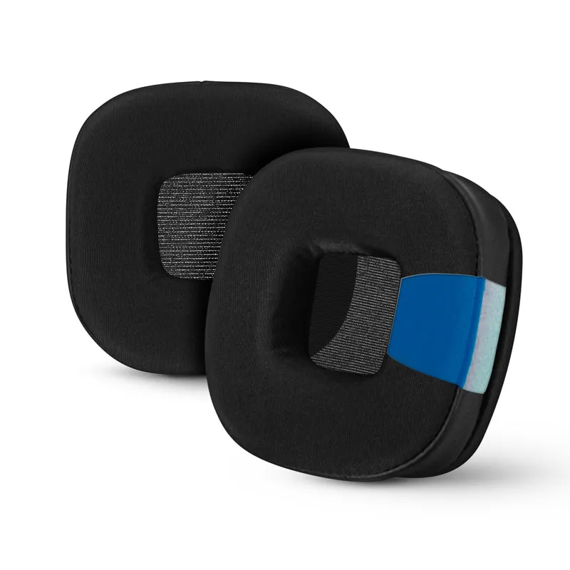 Cuscinetti auricolari ibridi per cuffie Marshall Major 4, Cool Gel, pelle PU e memory foam più spessa per un comfort aggiuntivo