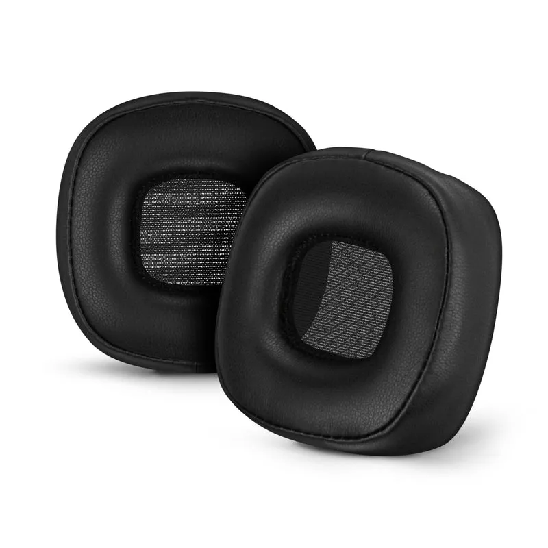 Cuscinetti auricolari di ricambio per cuffie Marshall Major 4, in pelle PU, memory foam per un comfort extra, cuscinetti auricolari migliorati, resistenti e di lunga durata
