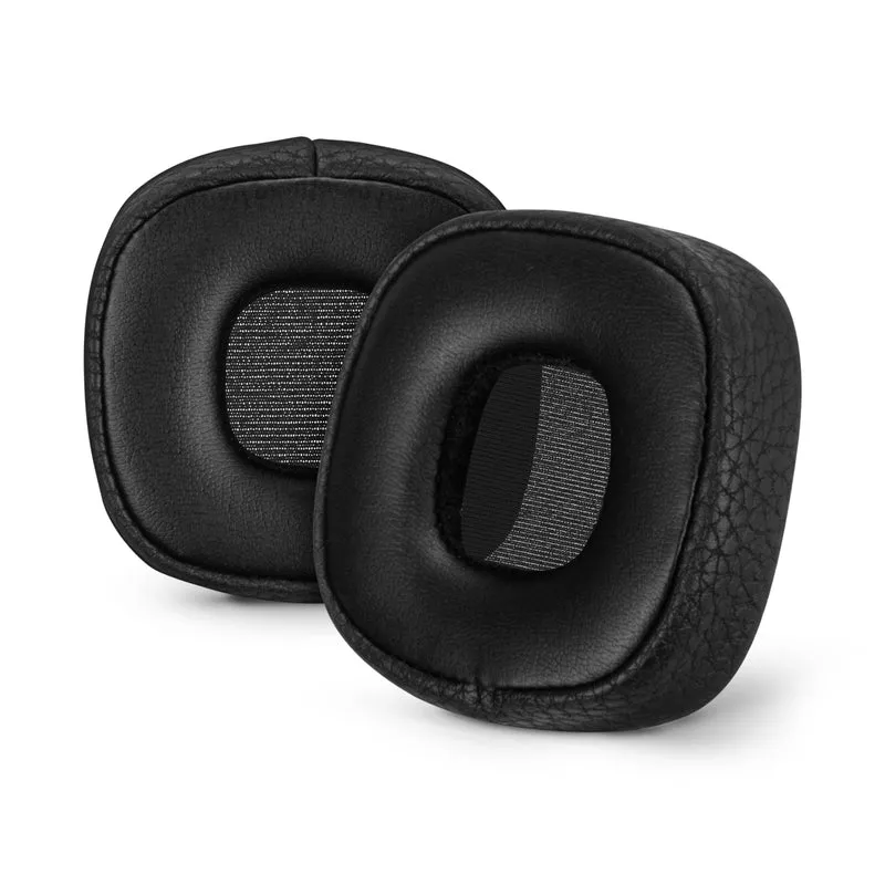 Cuscinetti auricolari di ricambio per cuffie Marshall Major 3, in pelle PU, memory foam per un comfort extra, cuscinetti auricolari migliorati, resistenti e di lunga durata