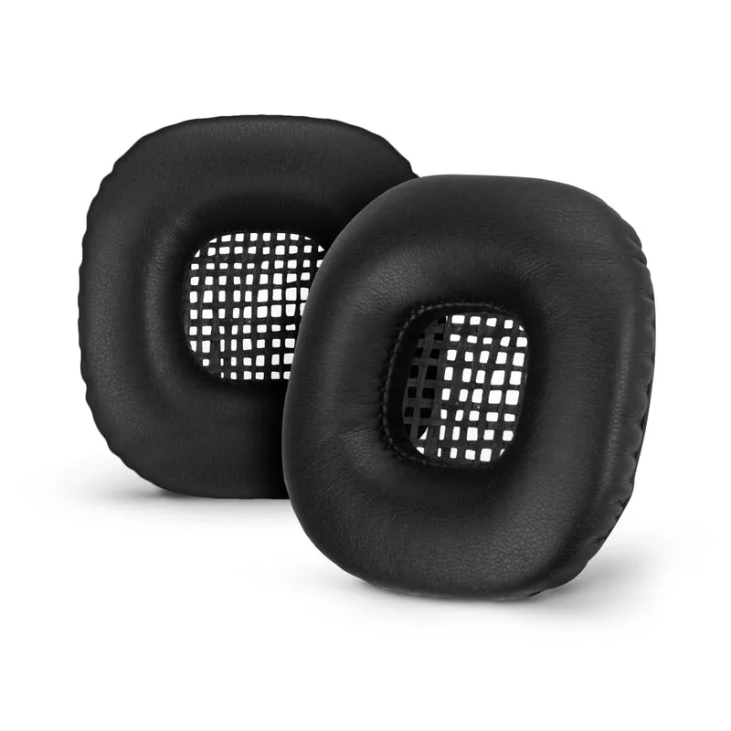 Cuscinetti auricolari di ricambio per cuffie Marshall Major 2, in pelle PU, memory foam per un comfort extra, cuscinetti auricolari migliorati, resistenti e di lunga durata