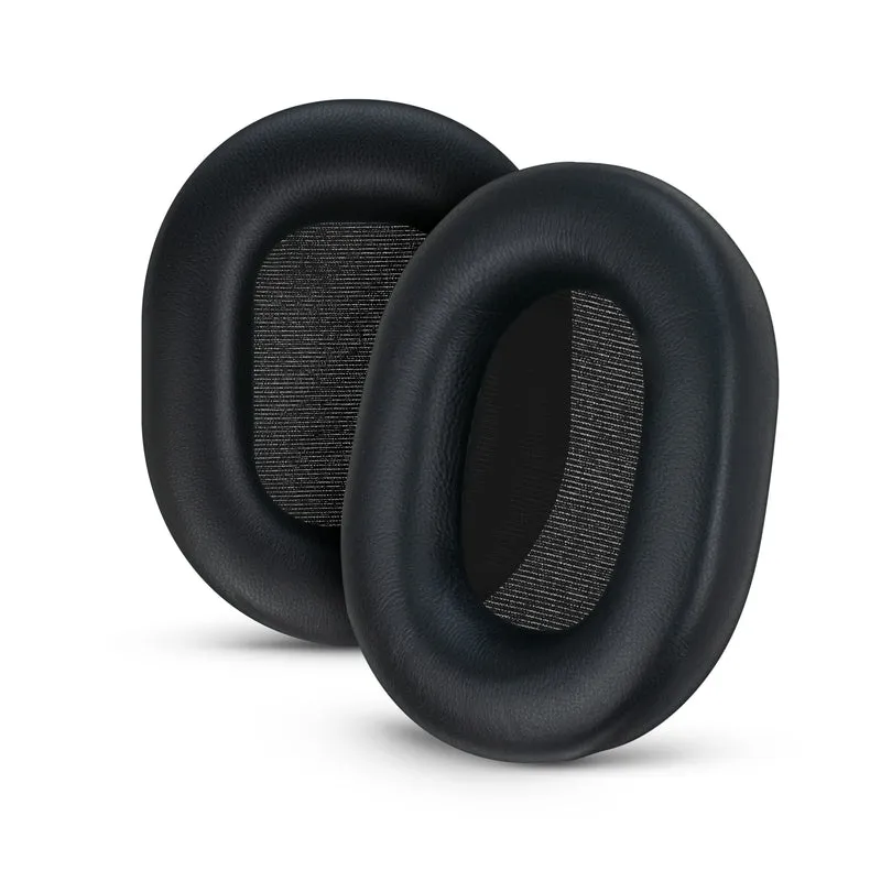 Cuscinetti auricolari in pelle di pecora per cuffie Sony WH-1000XM5, vera pelle morbida, memory foam extra comfort, cuscinetti auricolari resistenti e di lunga durata
