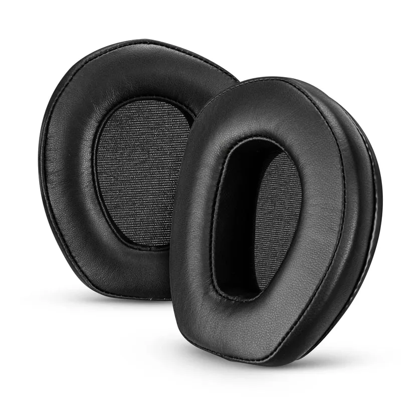 Cuscinetti in pelle di pecora per cuffie SENNHEISER RS165, RS175, RS185 e RS195 - Cuscinetti auricolari in vera pelle morbida e memory foam di alta qualità, HDR165, HDR175, HDR185, HDR195