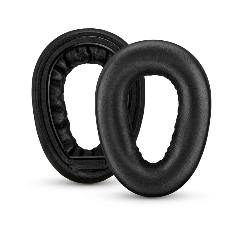 Cuscinetti in pelle di pecora per cuffie Sennheiser PXC480, PXC550, PXC 550-II, MB660 UC, MB 660 MC, morbidi, cuscinetti di ricambio, comfort extra