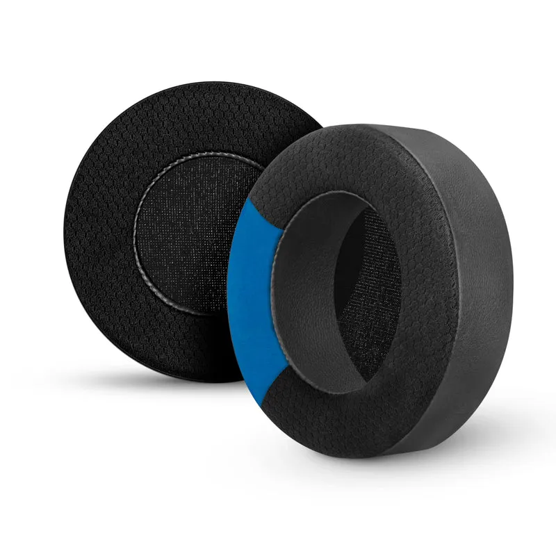Cuscinetti auricolari ibridi per cuffie da gioco Corsair Virtuoso RGB (Wireless/XT/SE) - Gel di raffreddamento, memory foam, resistenti, spessi e con isolamento acustico