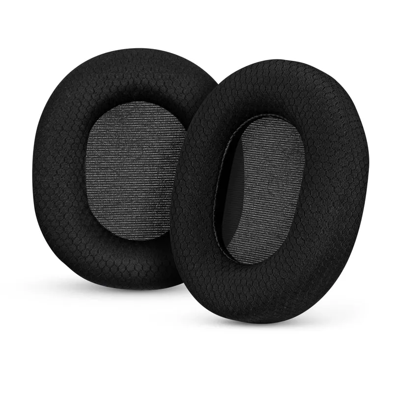 Cuscinetti di ricambio per cuffie Steelseries Arctis 1, 3, 5, 7, 9, PRO e PRIME, tessuto morbido e traspirante, comfort extra