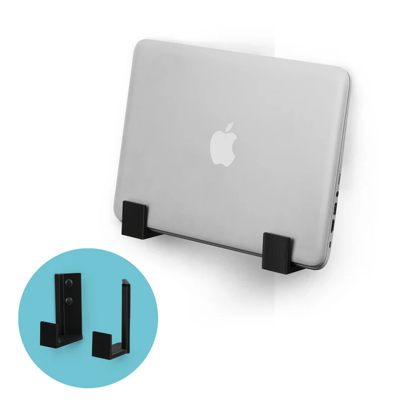 Supporto per montaggio a parete per cavo e router ad angolo da 1.5", adesivo e avvitabile, per router, switch di rete, modem, Wi-Fi Mesh, Apple TV, fotocamere, altoparlanti e altro