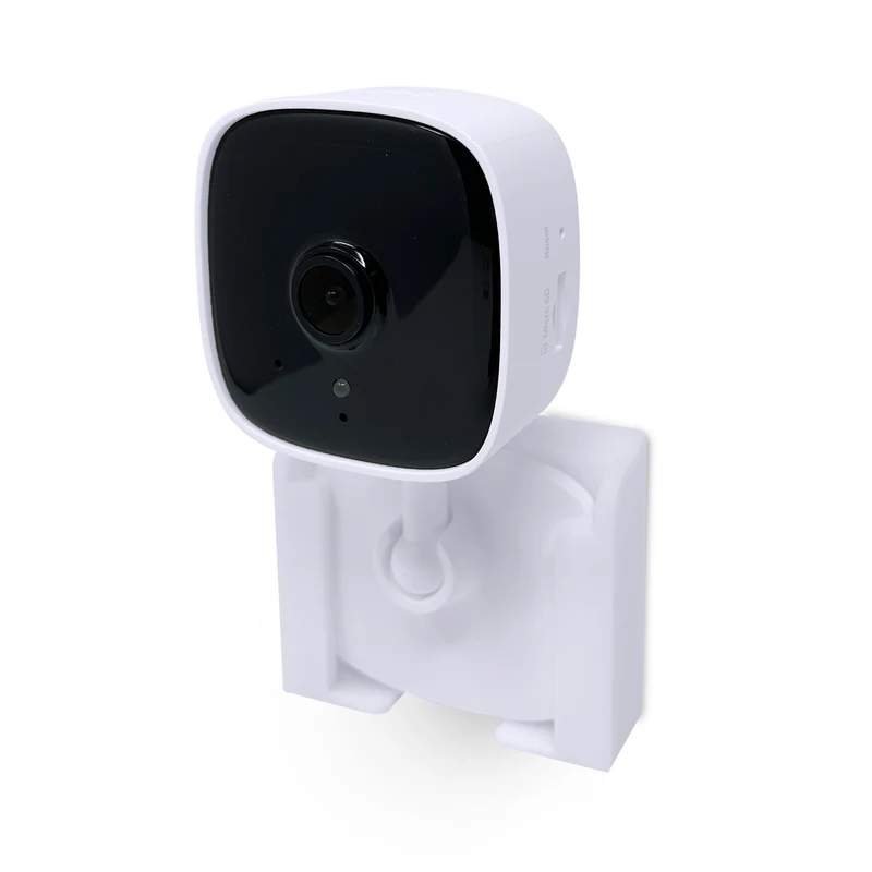 Supporto da parete adesivo in confezione da 2 per telecamera Tapo C100 TP-Link, supporto facile da installare, nessun disordine, riduce i punti ciechi e visualizzazione migliorata, installazione adesiva e avvitabile