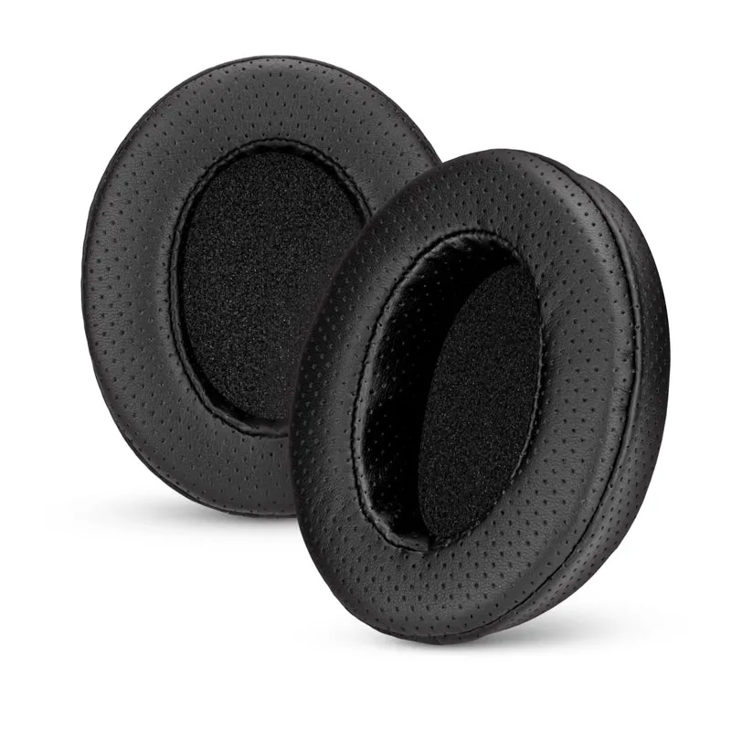 Cuscinetti auricolari di ricambio perforati per cuffie Steelseries Arctis Nova Series 1/P/X, 3, 5/P/X, 7/P/X PRO e PRO per Xbox, in similpelle PU traspirante e memory foam.