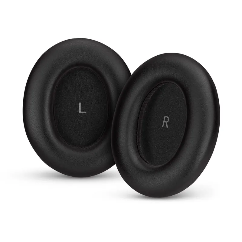 Cuscinetti auricolari di ricambio per cuffie Sennheiser Momentum 4 - Vera pelle morbida + schiuma memory per un comfort extra