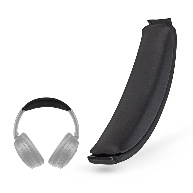 Archetto di ricambio in similpelle per cuffie wireless Bose QuietComfort QC45, QCSC, QC - Imbottitura superiore per cuffie - Ripristina comfort e vestibilità