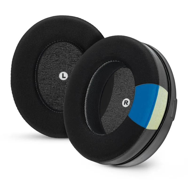 Cuscinetti auricolari ibridi per cuffie HyperX Cloud Orbit S, Audeze Penrose, Audeze Penrose X e Audeze Mobius, gel rinfrescante, tessuto super morbido e memory foam più spesso