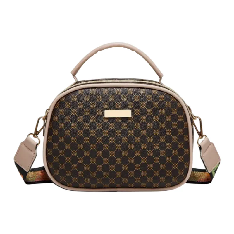 Miomu Bolso Cuadriculado con Correa Ajustable