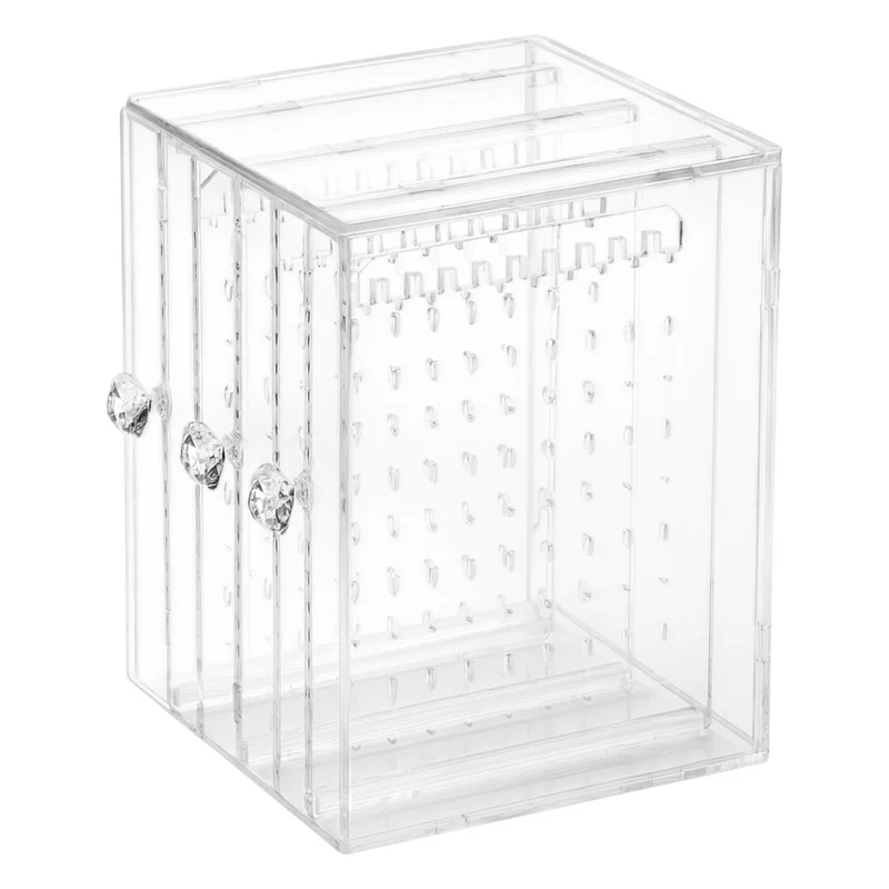 Miomu Organizador de Joyería Acrílico con Puertas Deslizables
