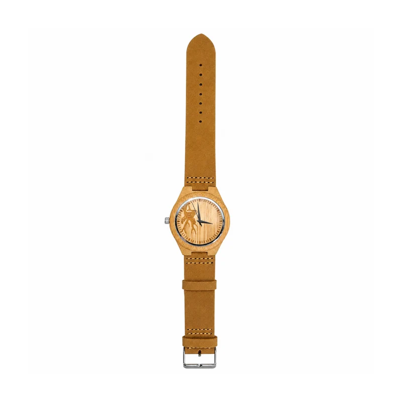 Miomu Reloj de Madera para Hombre Terra