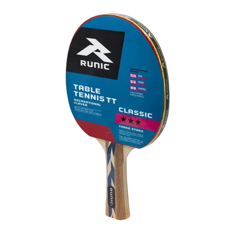 Runic Raqueta de Ping Pong 3 Stars