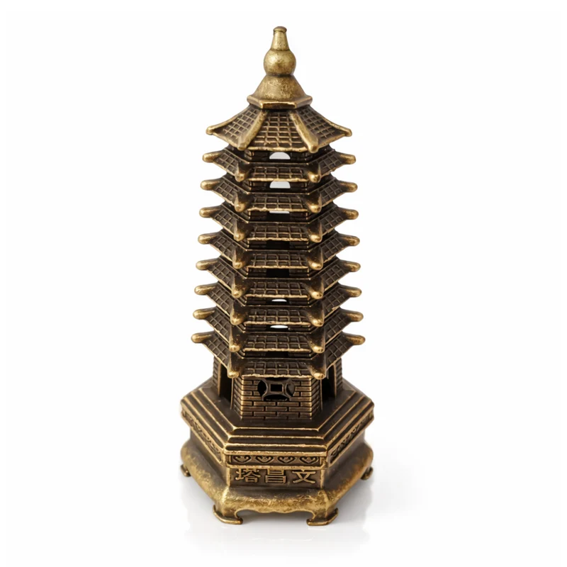 Miomu Quemador de Incienso Metálico, Diseño Decorativo Oriental