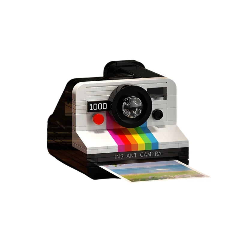 Miomu Bloques Armables, Cámara Retro Rainbow