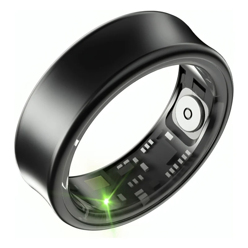 Miomu Anillo Inteligente Deportivo con Monitoreo de Salud y Actividad, Negro