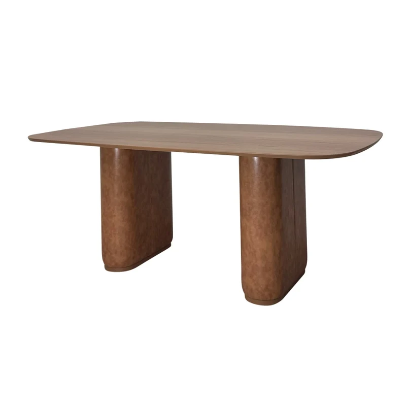 Tokoa Mesa para Comedor MDF Canela 184x75x110cm (PA1202551)