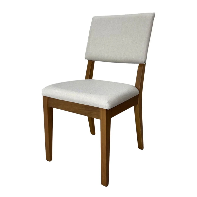 Tokoa Silla para Comedor de Madera Tapizada