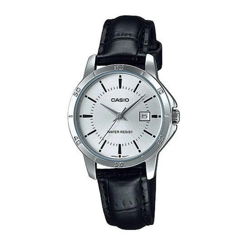 Casio Reloj Análogo Casual de Acero Inoxidable para Mujer, LTP-V004L-7A