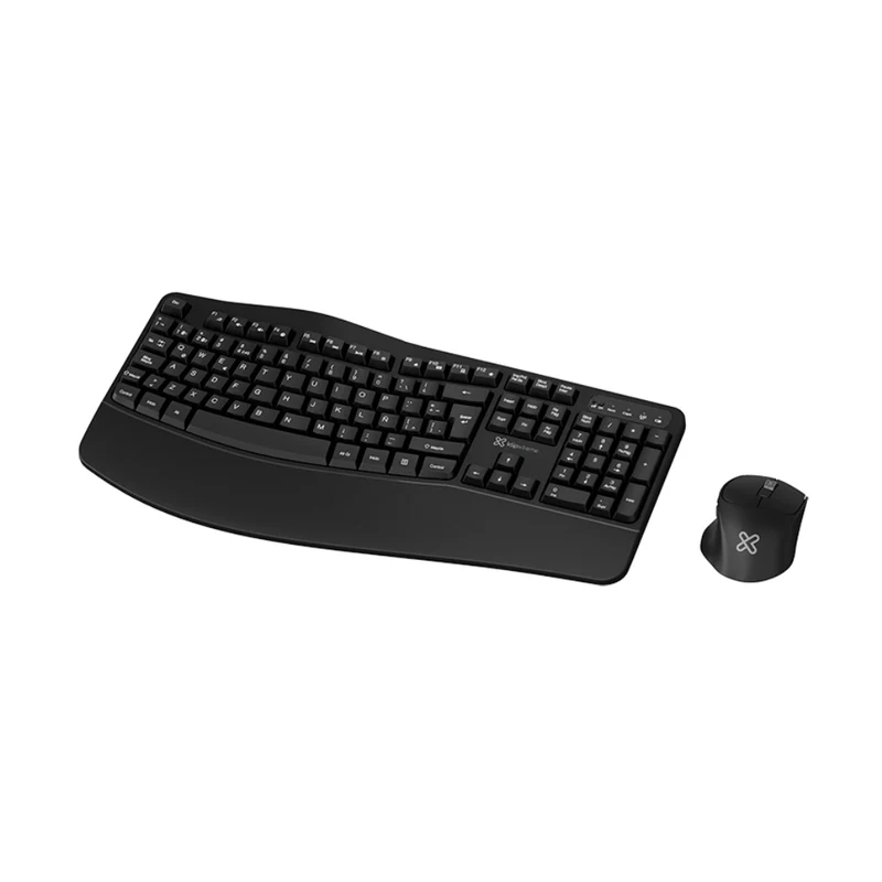 Klip Xtreme Kit Teclado y Mouse Inalámbrico ErgoLink Duo, KBK-760