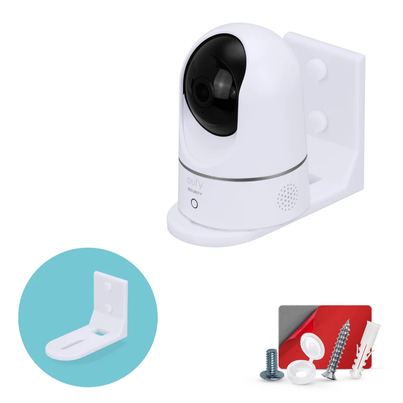 Supporto adesivo da parete per baby monitor, compatibile con Eufy, Wyze, Nanit, Infant Optics, Wansview, Blink, TP Link, Kasa, Ring e altri modelli. Staffa di sicurezza facile da installare (W01)