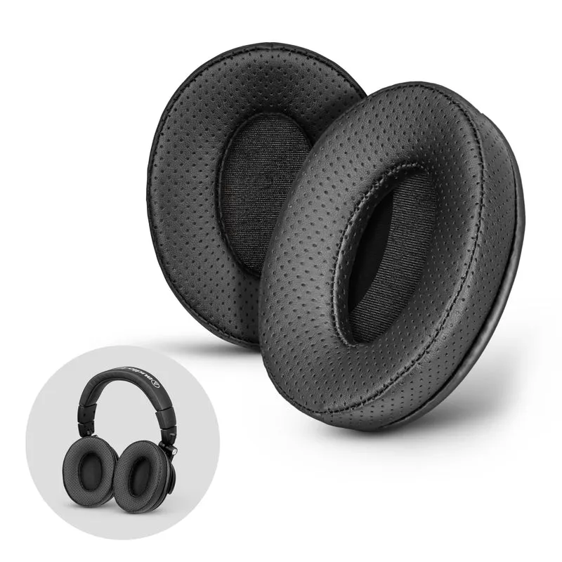 Cuscinetti di ricambio ProStock serie ATH M50X e M - Forma personalizzata con memory foam - Perforati
