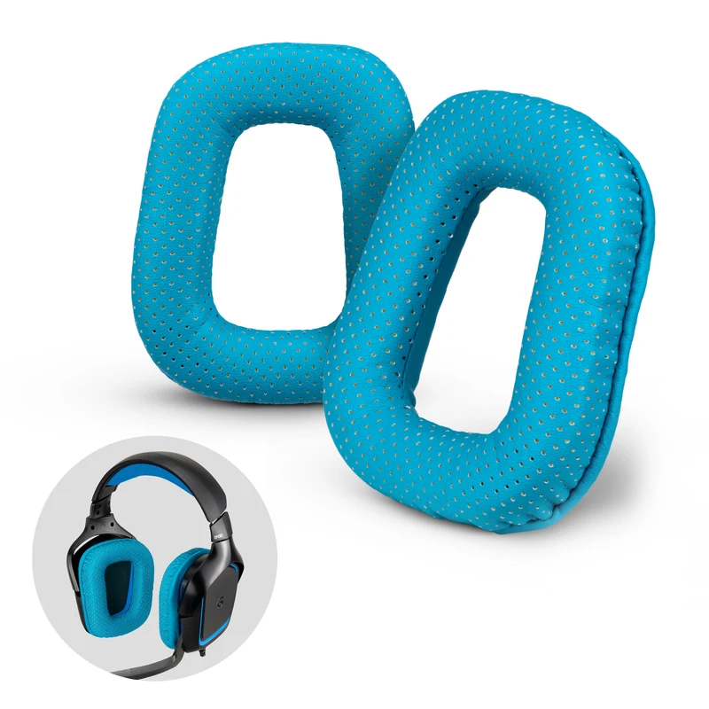 Cuscinetti di ricambio Logitech G430 G35 G930 F450 - Materiali premium aggiornati