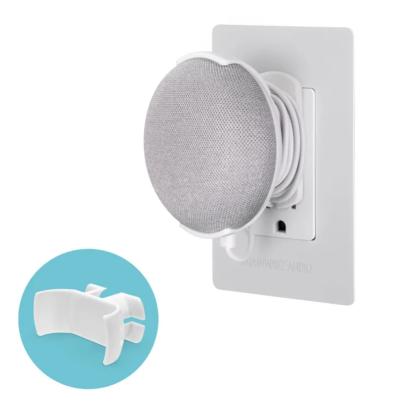 Google Nest Home Mini - Supporto per presa a muro