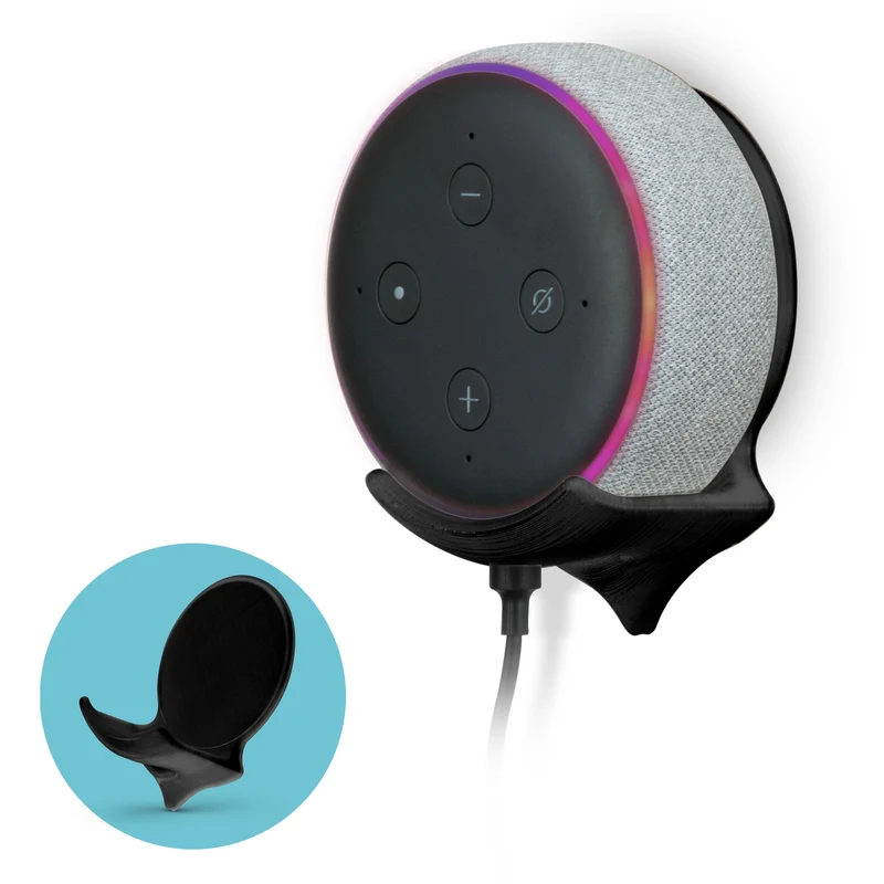 Staffa di supporto per montaggio a parete adesiva Echo Dot