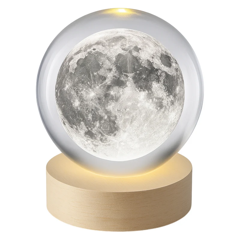 Miomu Lámpara Esférica LED con Diseño de la Luna