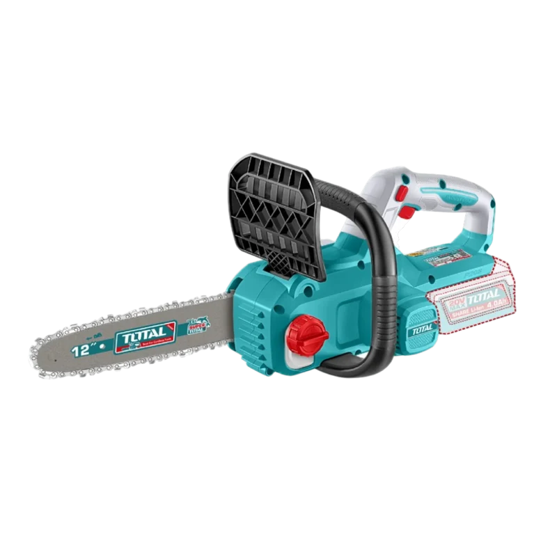 Total Motosierra 20V Bl 12" con 2 Baterias 4.0, UTGSLI201262