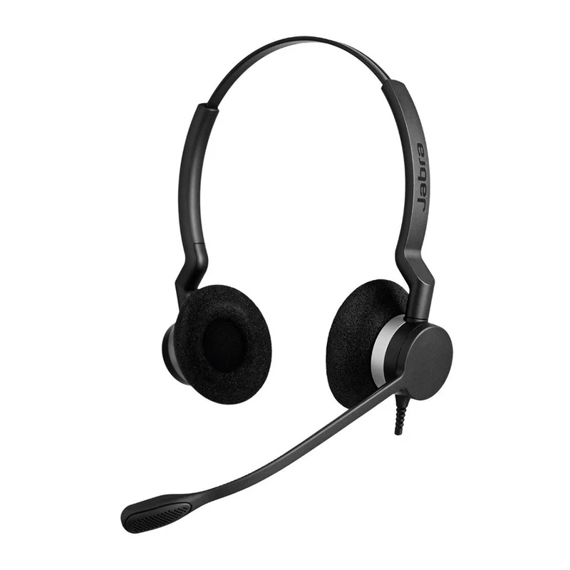 Jabra Audífonos Cableado BIZ 2300 QD Duo (2309-820-105)