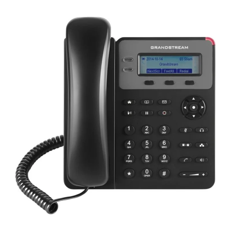 Grandstream Teléfono IP Empresarial de 1 Línea con Pantalla LCD, GXP-1615