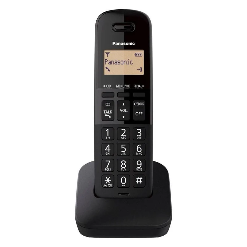 Panasonic Teléfono Inalámbrico con ID de Llamada, KX-TGB310LAB