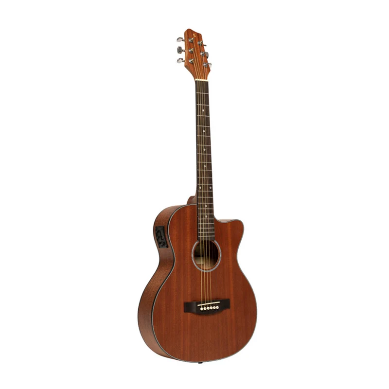 Stagg Guitarra Electroacústica 38" Cuerdas de Metal Auditorio Maho Travel, SA25ACE MAHO