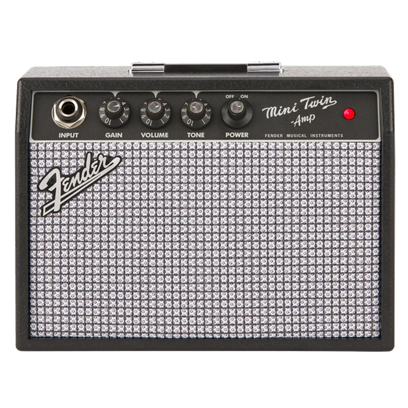 Fender Mini '65 Twin-Amp mini x chitarra canale singolo 1W 2 Altoparl. 3" Nero