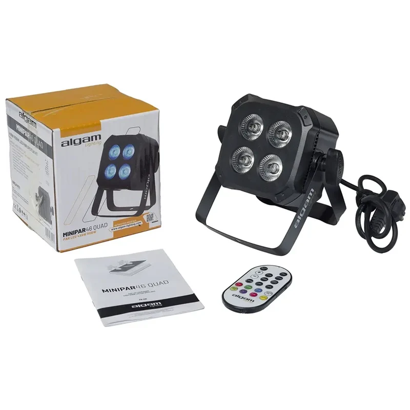 Algam Lighting MINIPAR-46-QUAD Par Led 4x6W RGBW