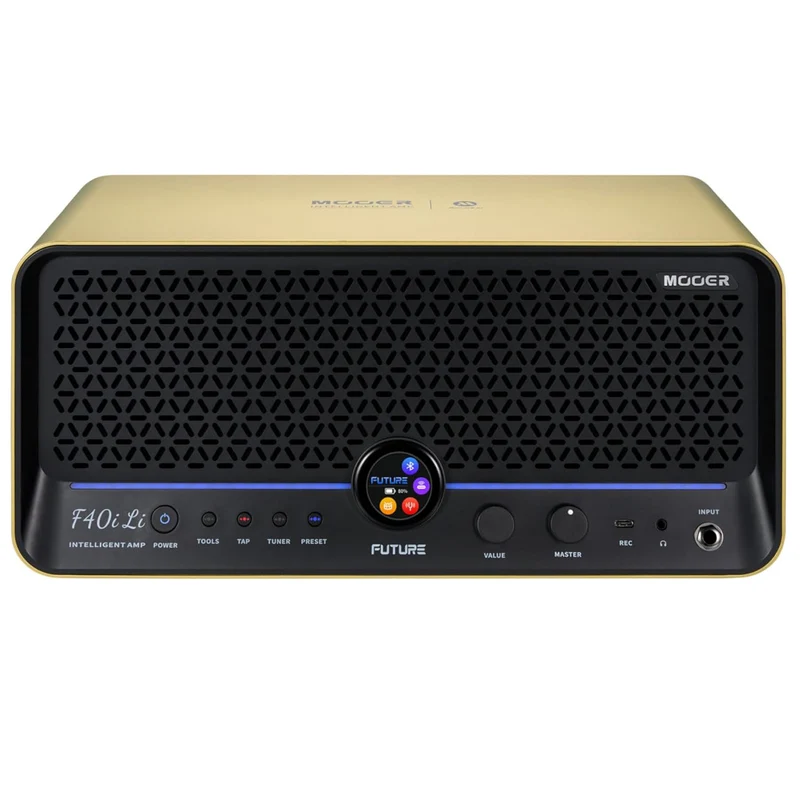 Mooer F40i Li Intelligent Amp IMPERIAL GOLD Amp. combo x chitarra 40w, Oro