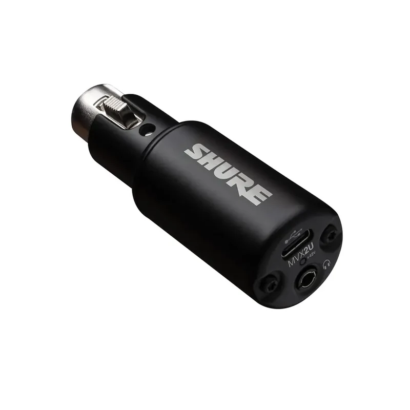 Shure MVXU2 G2 Interfaccia Audio x Mic. XLR Dinam./Condens. USB-C x smartphone