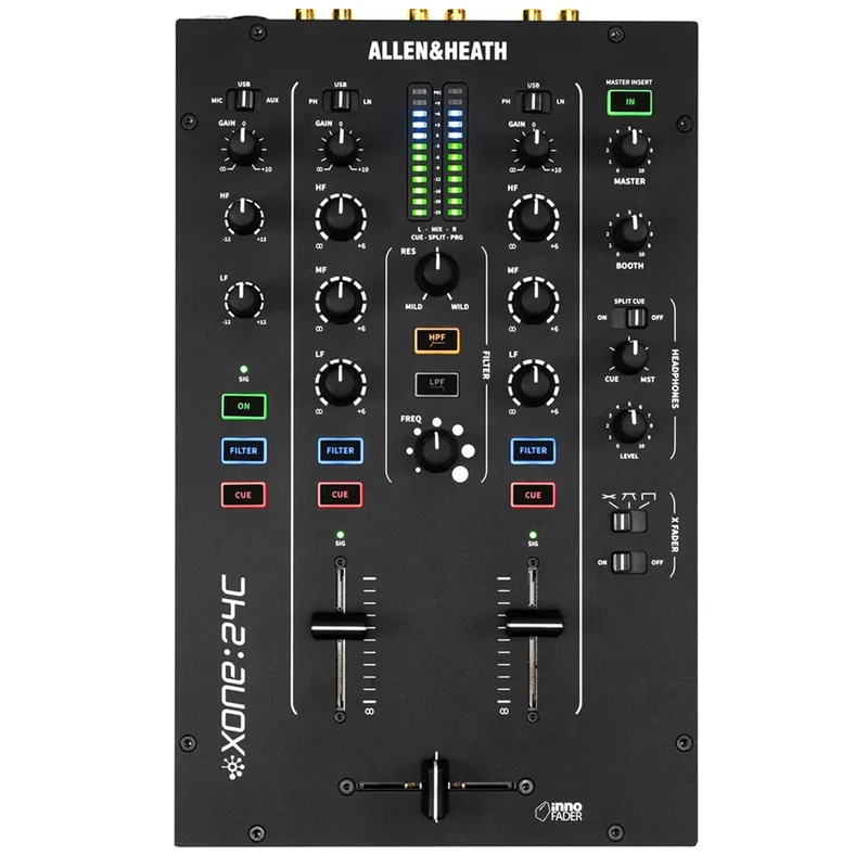 Allen & Heath Xone:24C Mixer DJ 2+1C. Doppi Analogico+int. USB-C hub USB-C dual