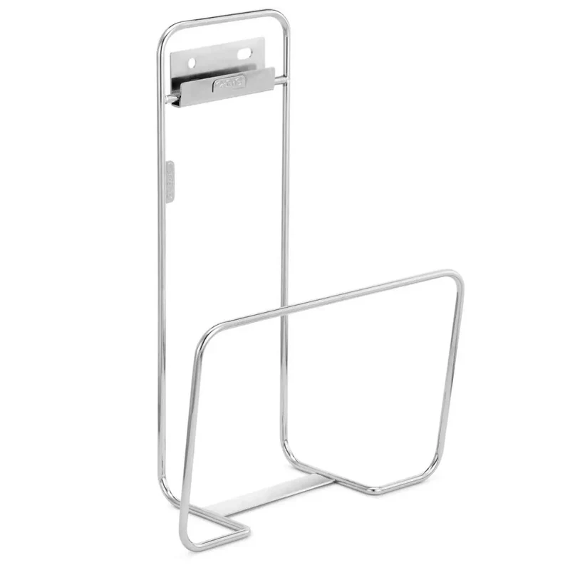 Zomo VS-RACK WALL CHROME Mensola a parete acciaio x circa 20-30 vinili LP Chrome