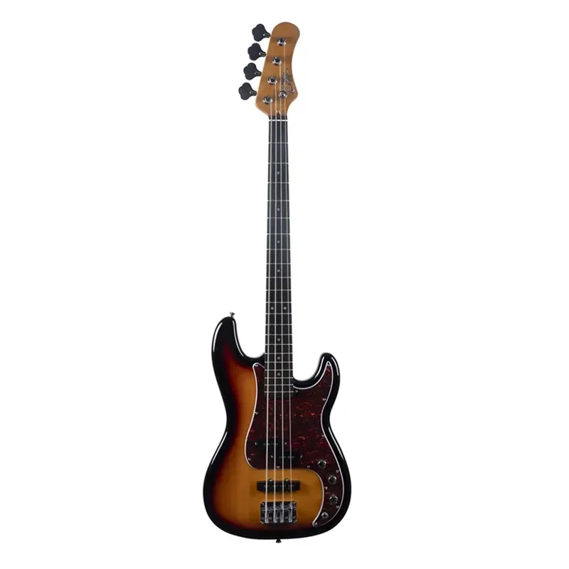 Eko PJ-300 SUNBURST Basso elettrico a 4 corde serie "Tribute 300", 21 Tasti