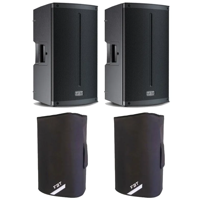 FBT X Lite 112A Coppia Diffusore Att. Pro12" 1500W+Bluetooth+XL-C12 Coppia Cover
