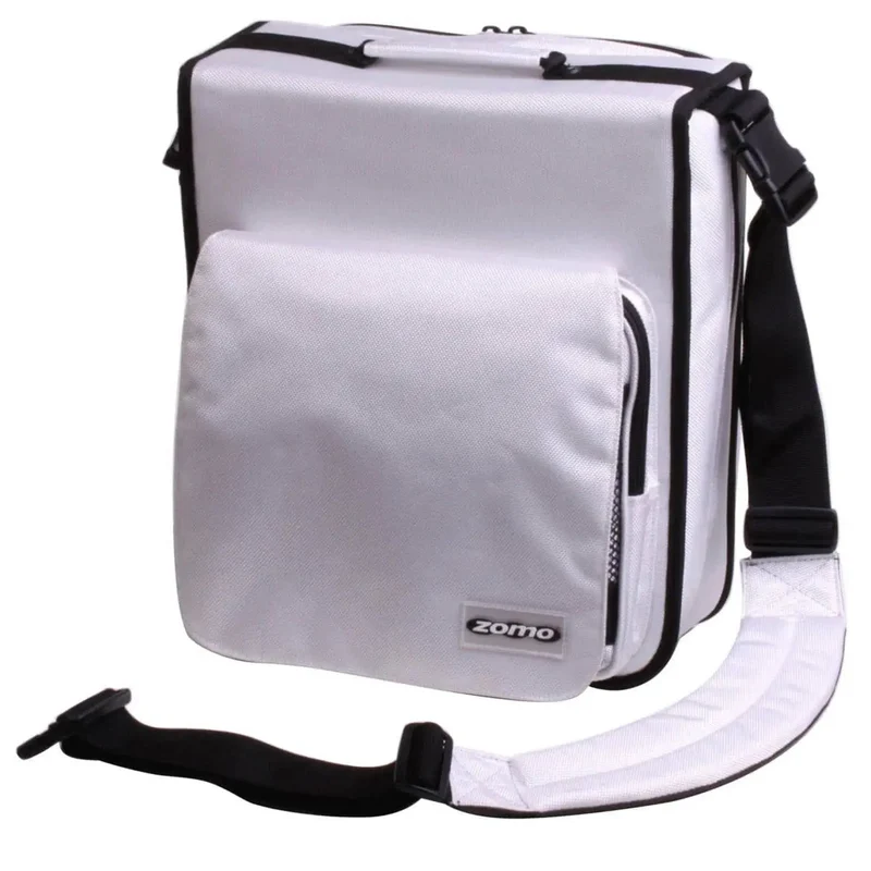Zomo CD-BAG LARGE PREMIUM WHITE/DARK GREY Borsa x 236 CD +notebook fino a 15,4"