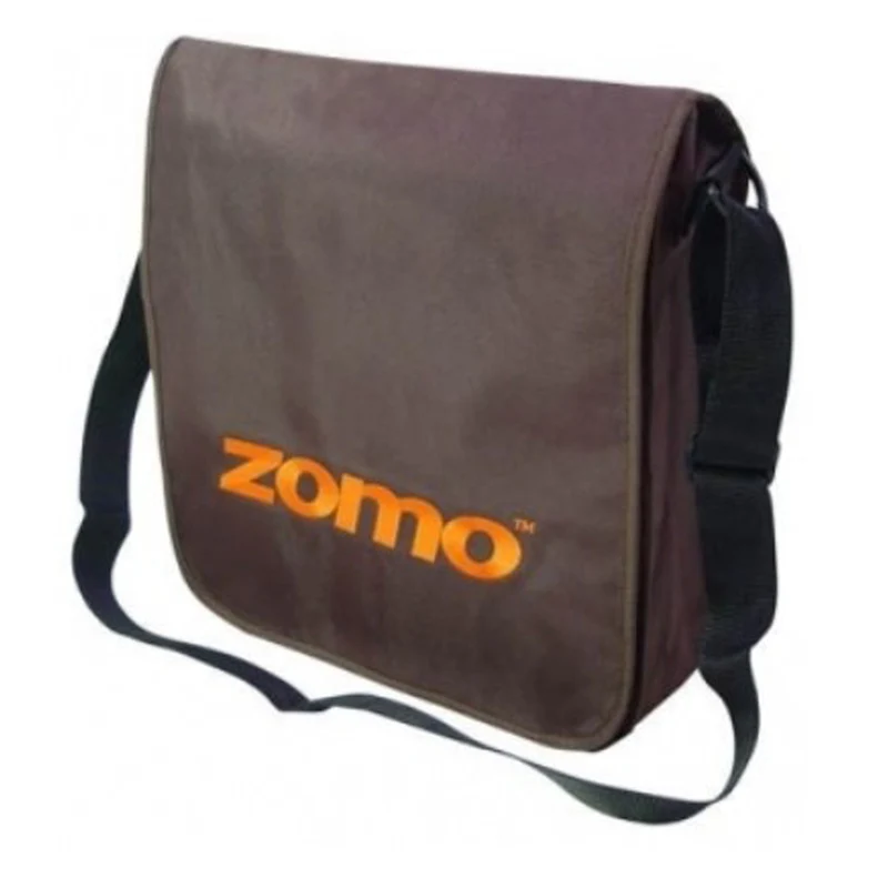 Zomo RECORDBAG STREET-1 BROWN/ORANGE Borsa legg. x vinile Marrone/Logo Arancio