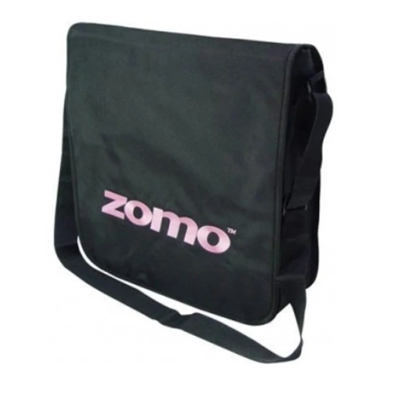 Zomo RECORDBAG STREET-1 BLACK/PINK Borsa legg. x trasp. vinile Nero/Logo Rosa